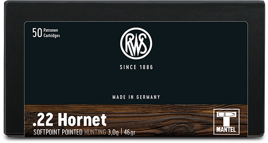 Schiesssport Shop .22 Hornet Teilmantel