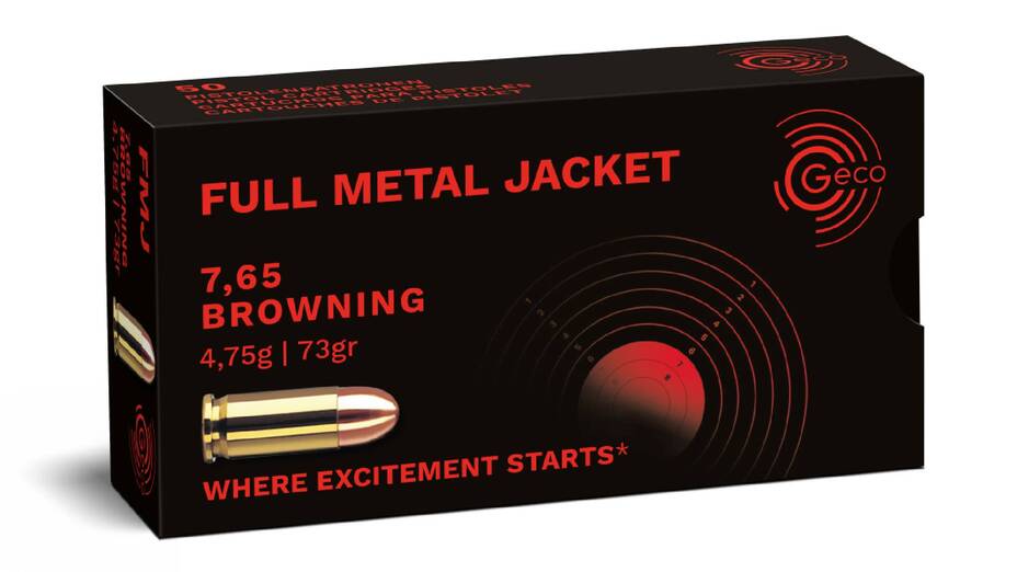 Schiesssport Shop Geco Full Metal Jacket 7,65