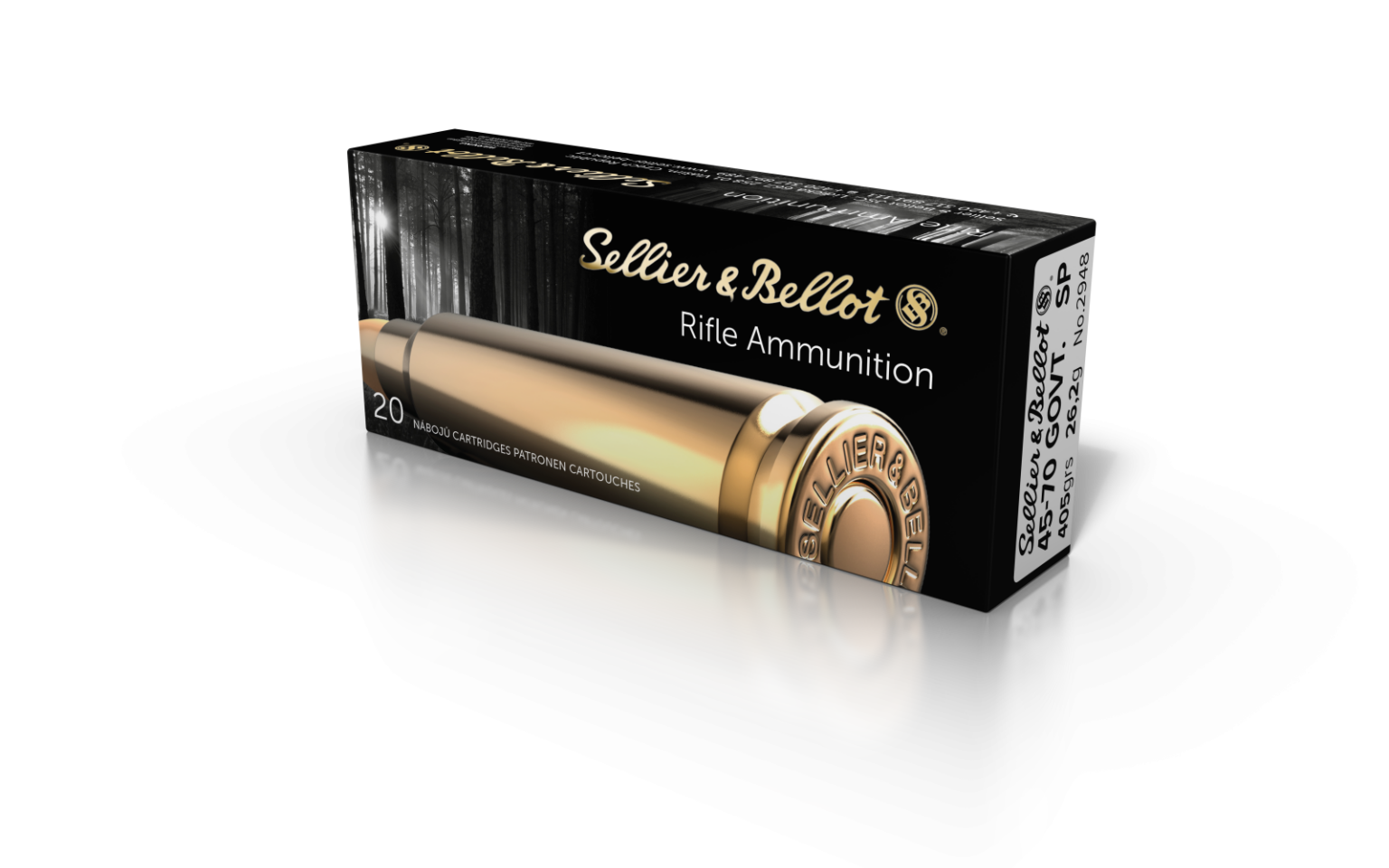 Schiesssport Shop M04373 sellier bellot 45 70 government sp 405 rs
