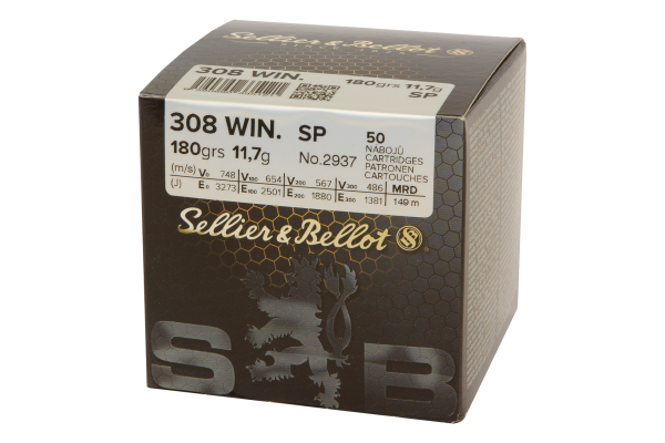 Schiesssport Shop M03922 sellier bellot 308 win soft point schuettpackung